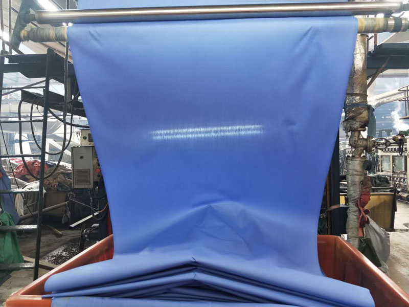 Continuous dyeing  