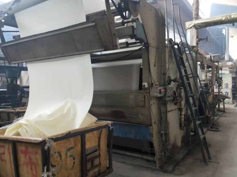 Continuous dyeing  
